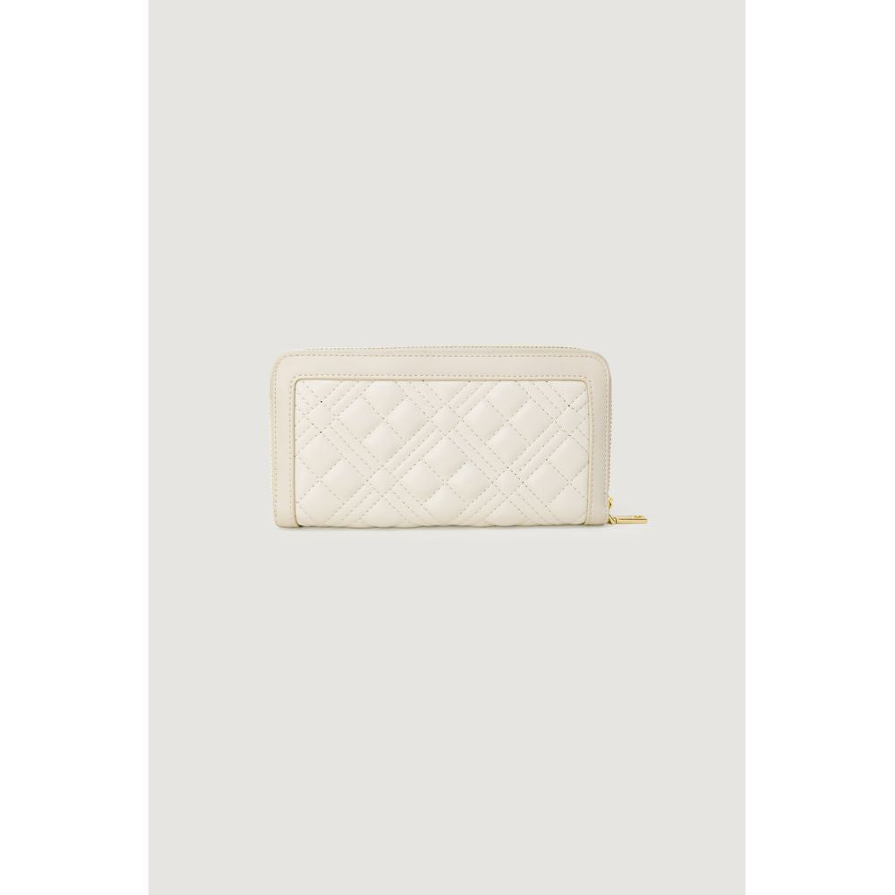 Love Moschino Beige Wallet side view