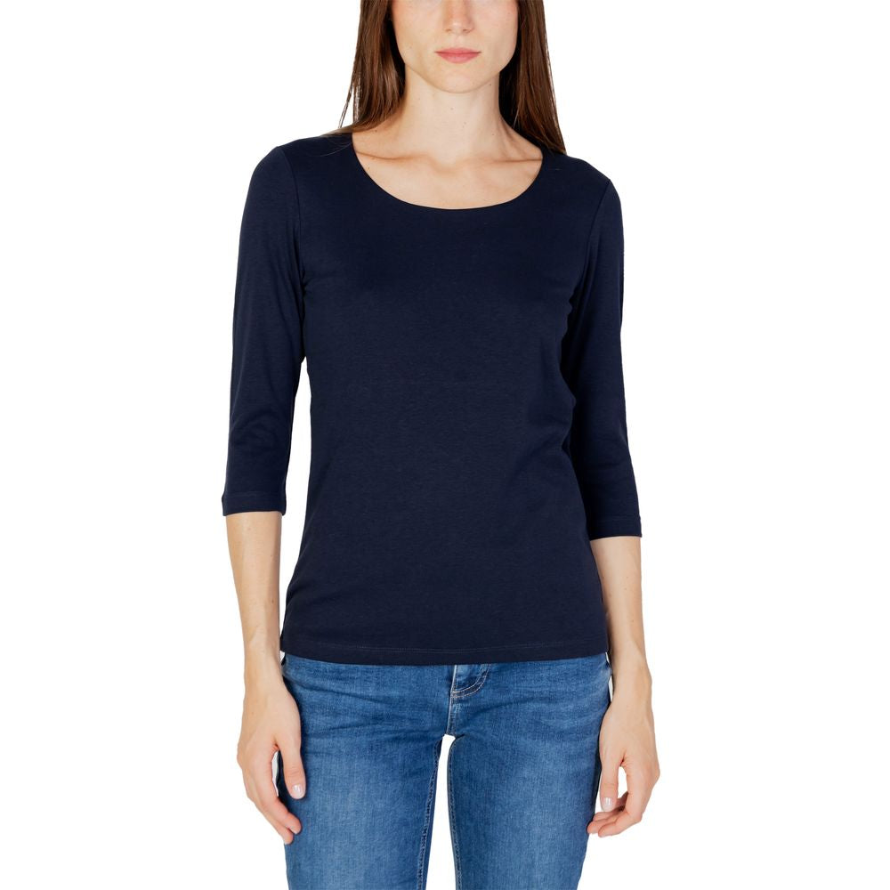 Street One Blue Long Sleeve T-Shirt for Women