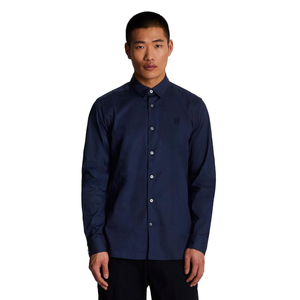 Lyle & Scott Blue Dress Shirt for Men alternate view
