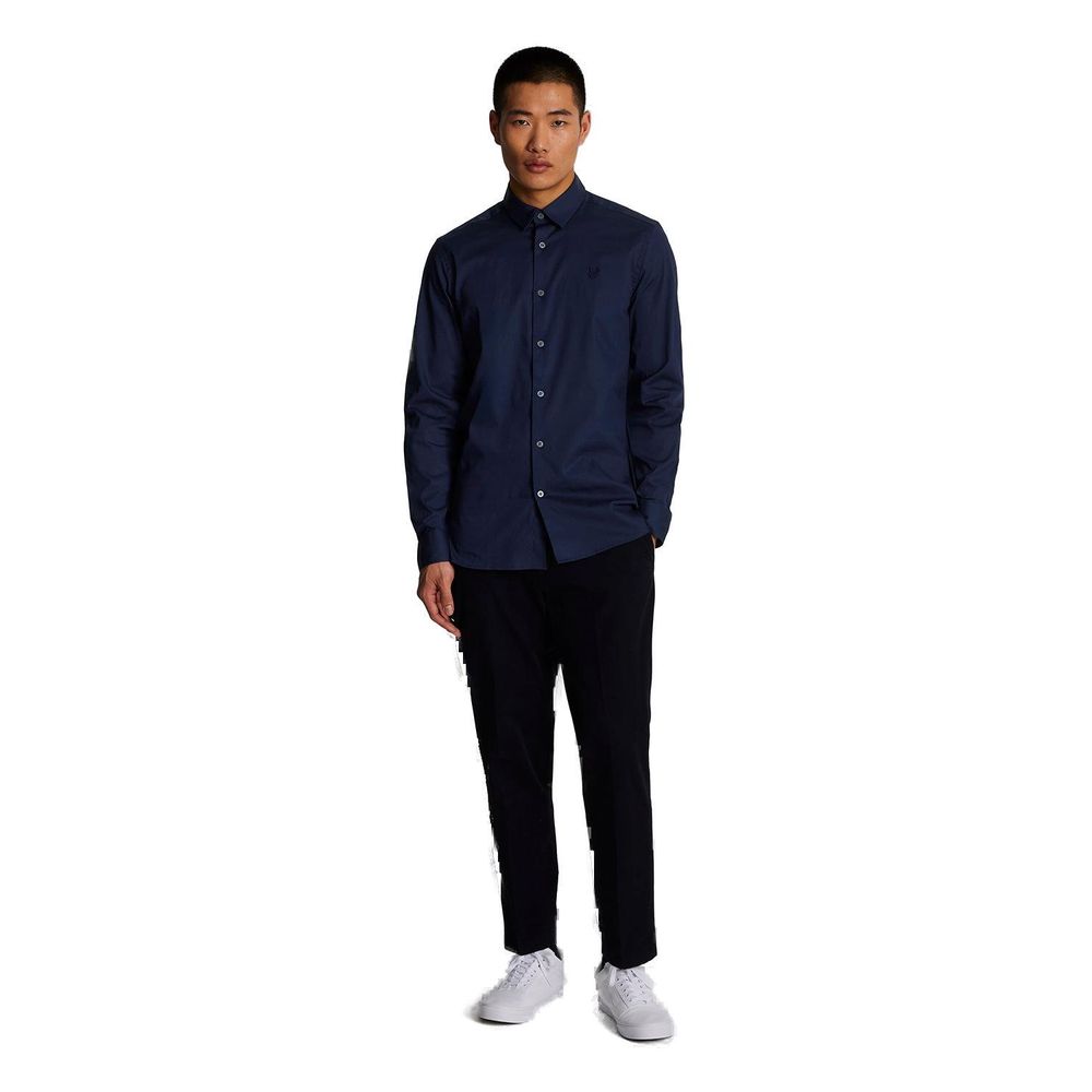 Lyle & Scott Blue Dress Shirt for Men detail view