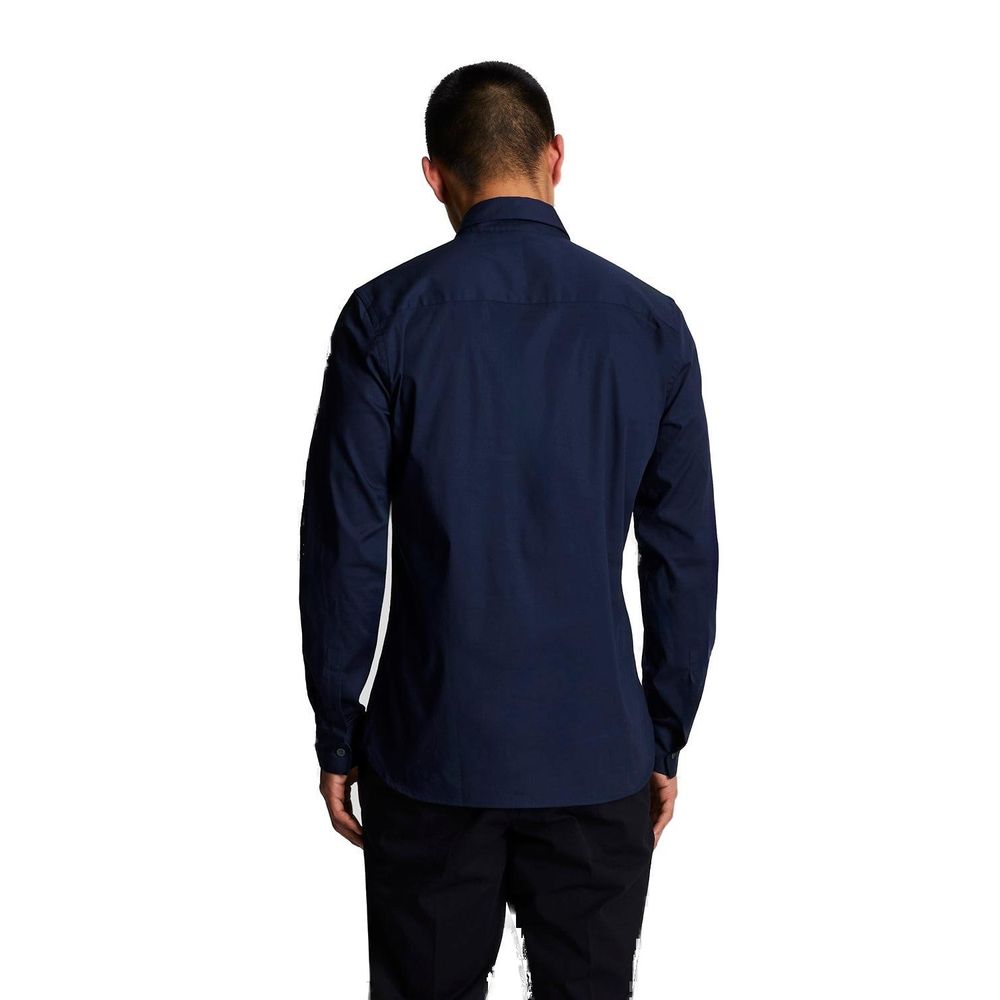 Lyle & Scott Blue Dress Shirt for Men side view