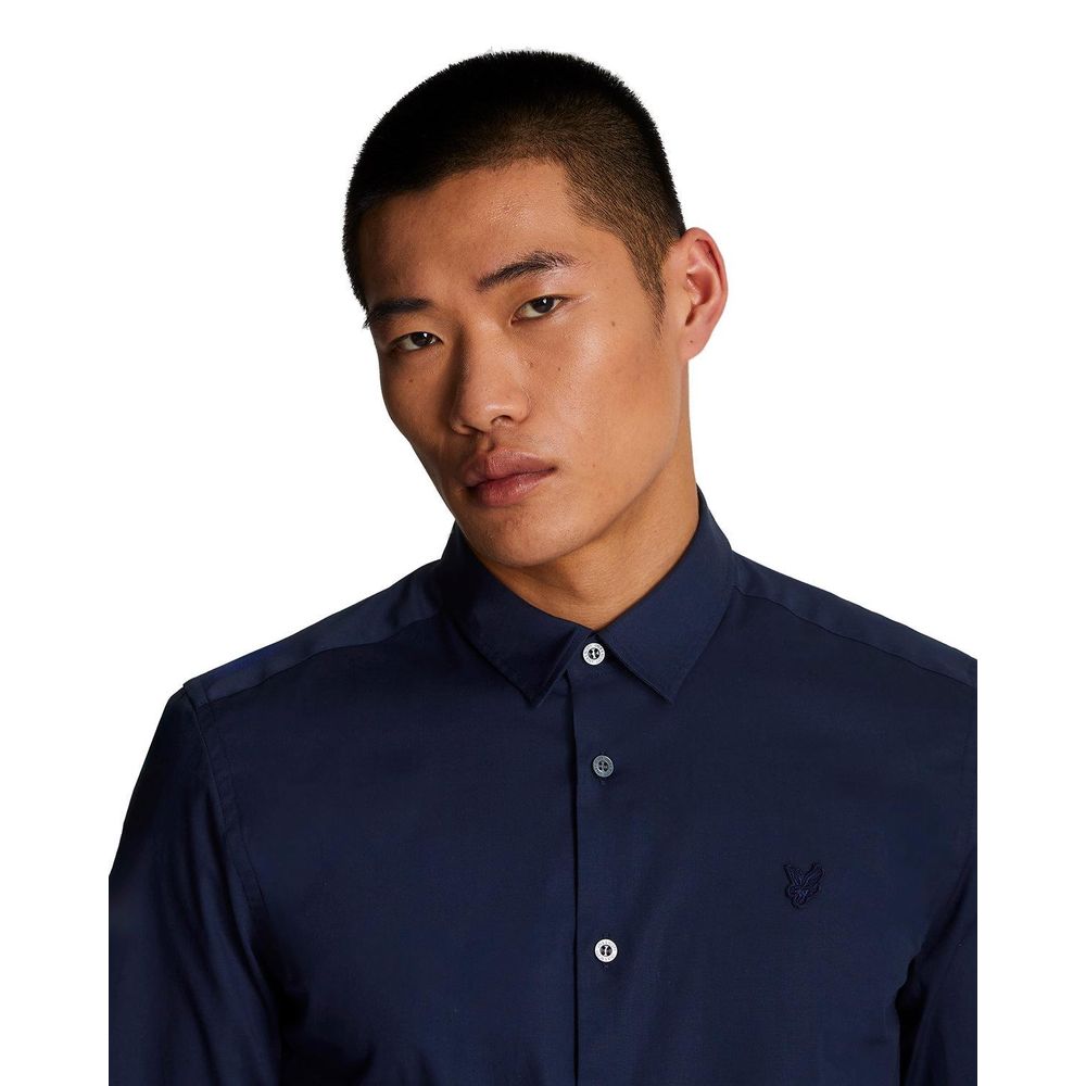 Lyle & Scott Blue Dress Shirt for Men additional view