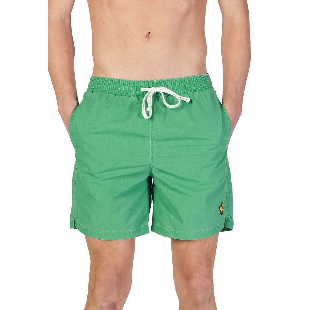 Short de bain bicolore en nylon Lyle & Scott