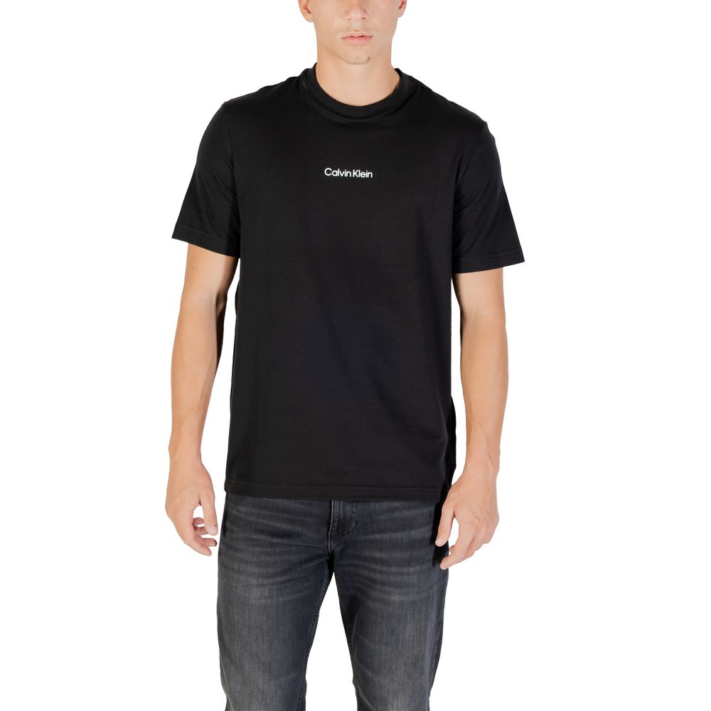 T-shirt Calvin Klein Sport en coton noir