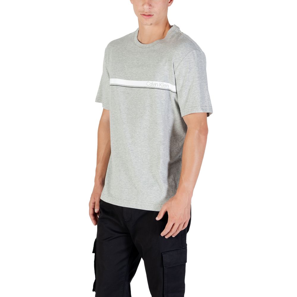 Calvin Klein Sport Grey T-Shirts for Men side view