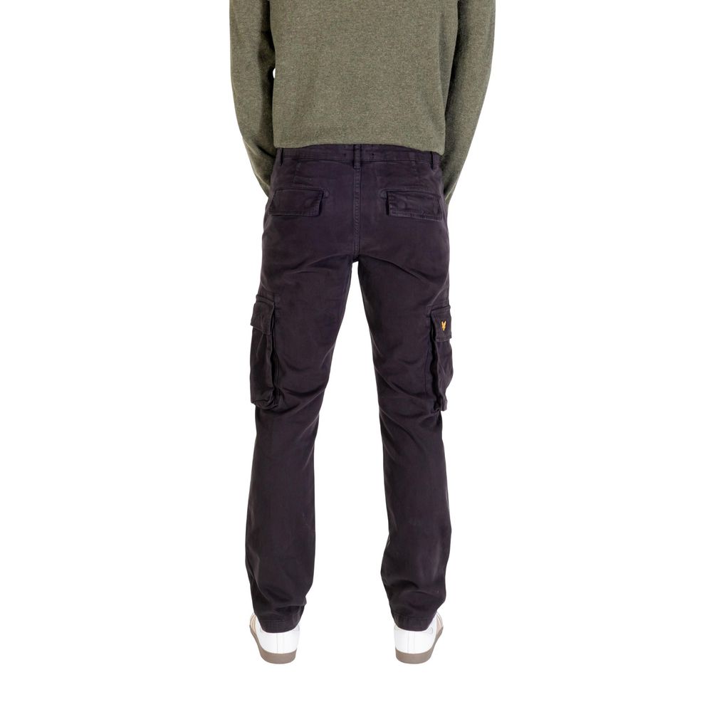 Lyle & Scott Black Cargo Pants for Men alternate view