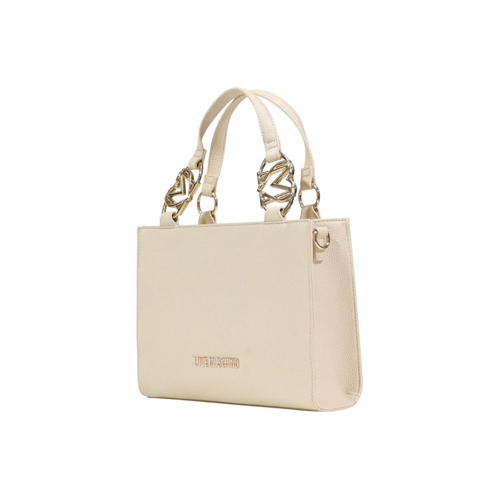 Love Moschino Beige Handbag for Women alternate view