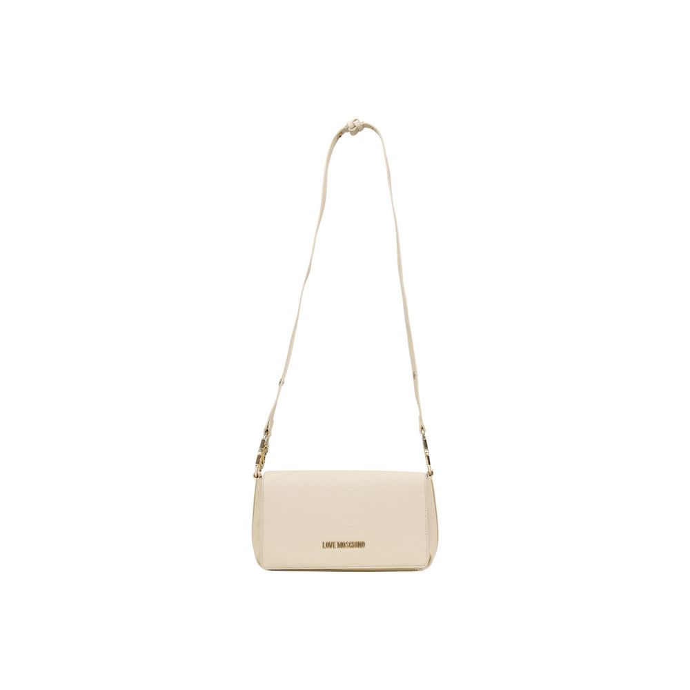Love Moschino Beige Handbag for Women