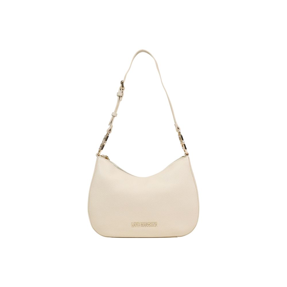 Sac à main Love Moschino beige en polyéthylène