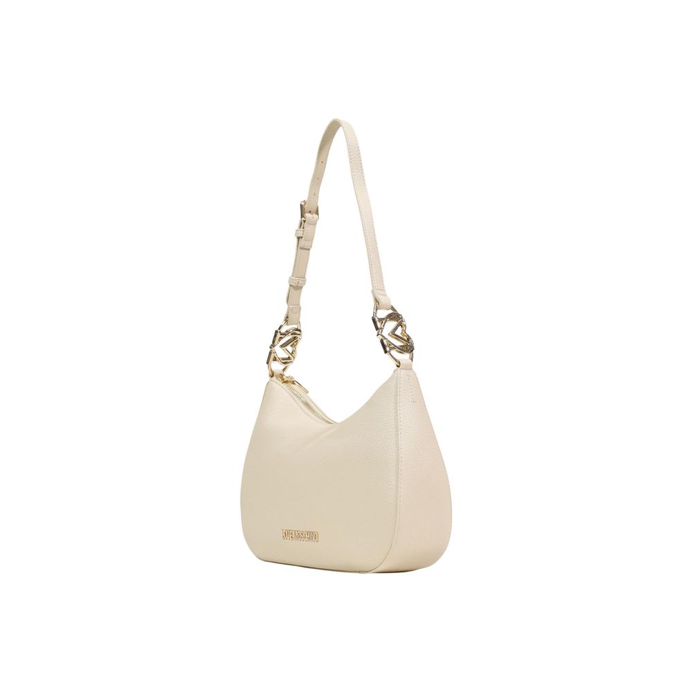 Sac à main Love Moschino beige en polyéthylène