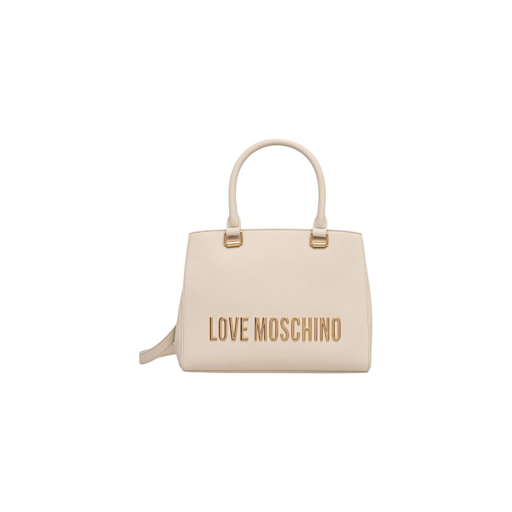 Love Moschino Beige Handbag for Women
