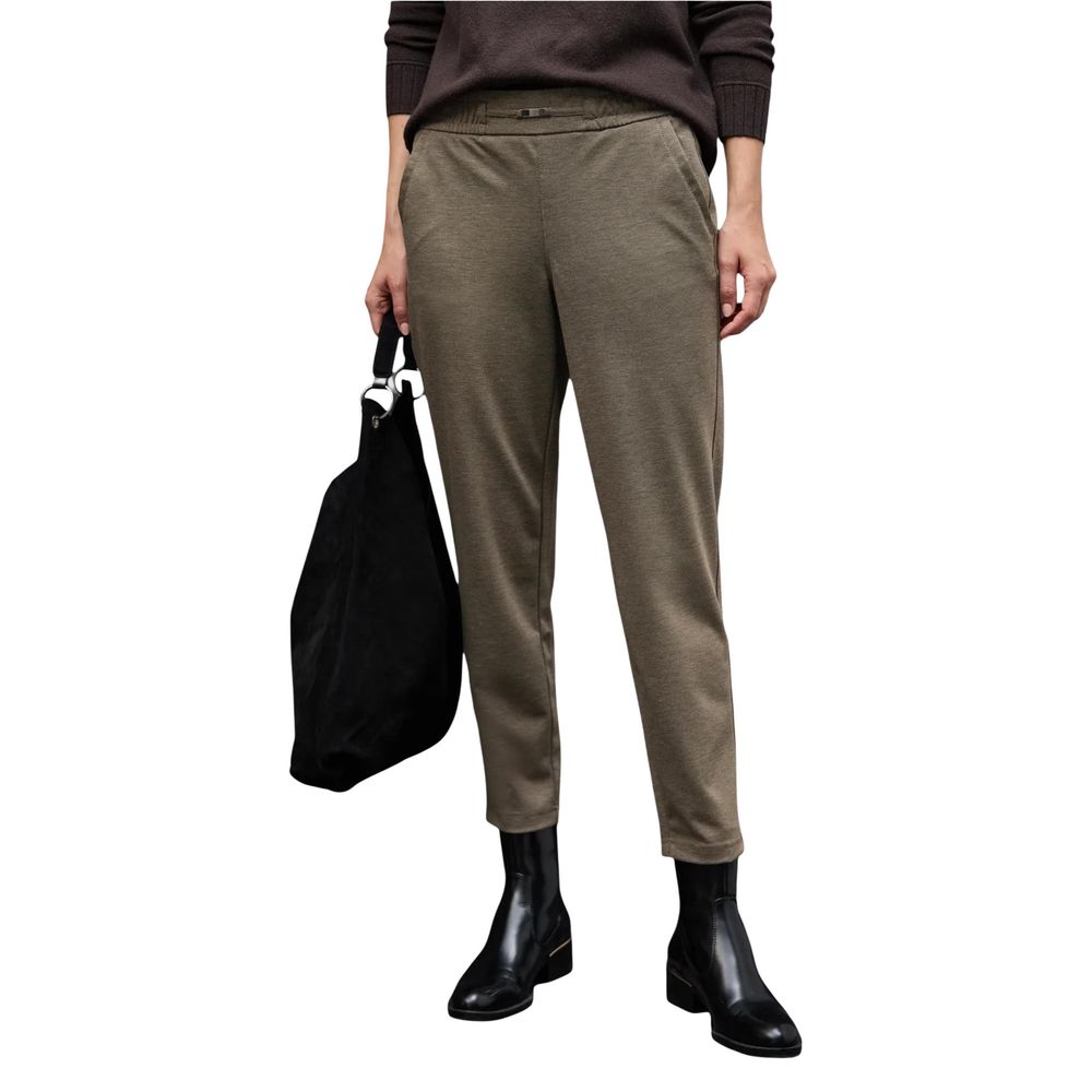 Street One Brown Casual Pants for Women