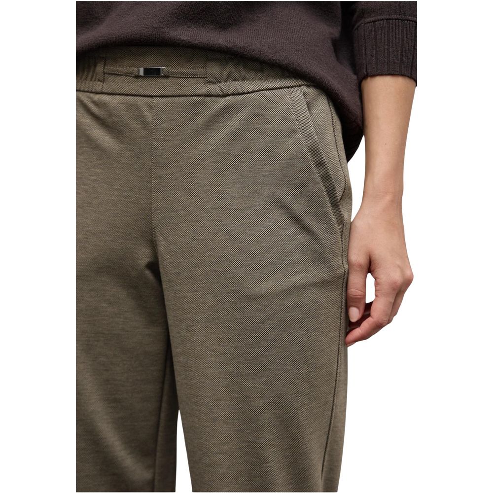 Street One Brown Casual Pants for Women side view