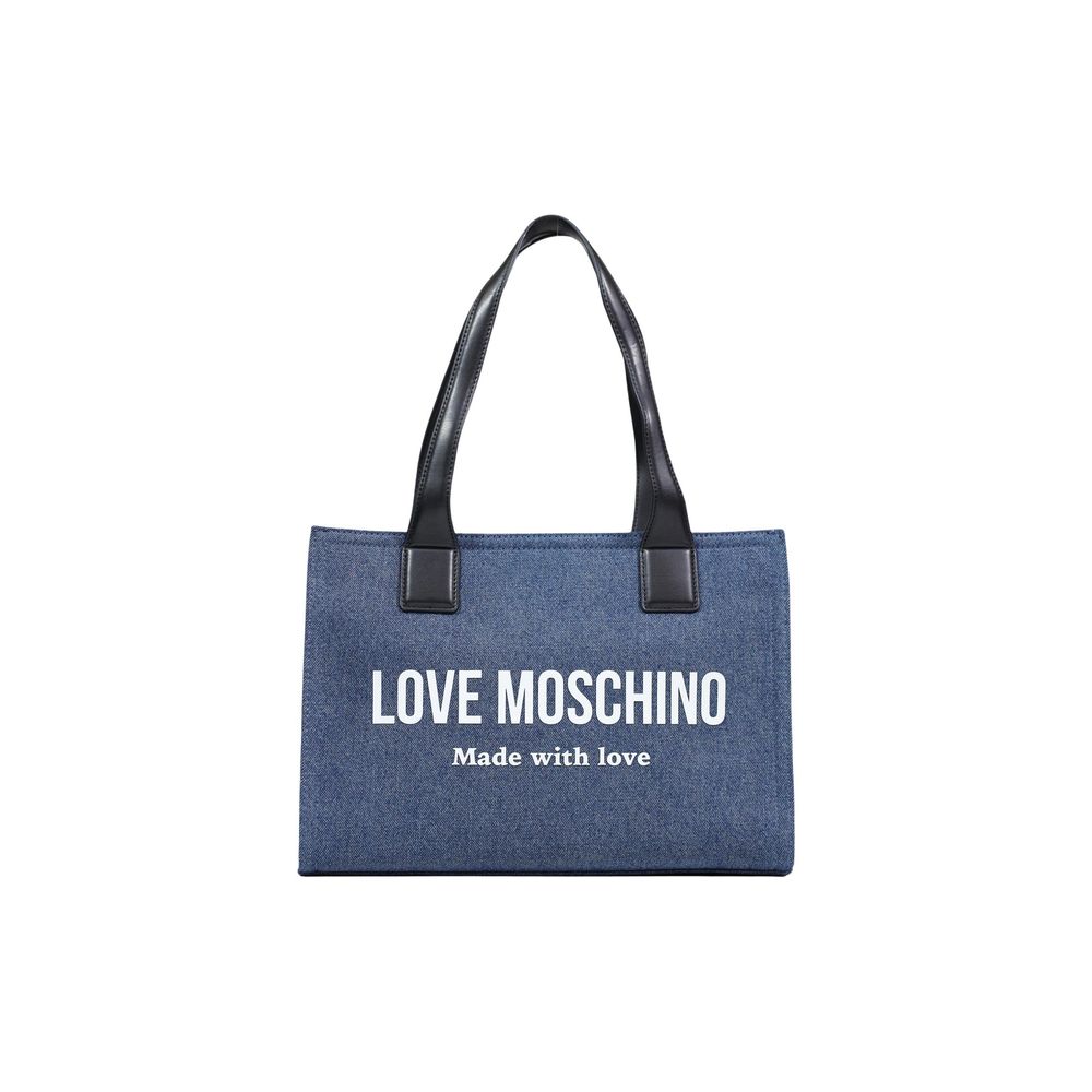 Love Moschino Blue Handbag for Women