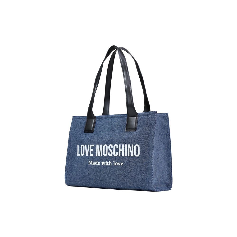 Love Moschino Blue Handbag for Women alternate view