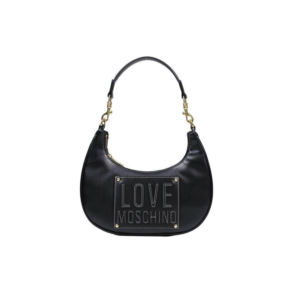 Sac à main Love Moschino noir en polyéthylène