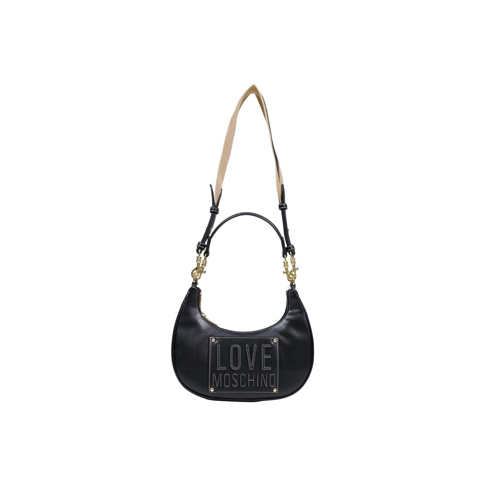 Sac à main Love Moschino noir en polyéthylène