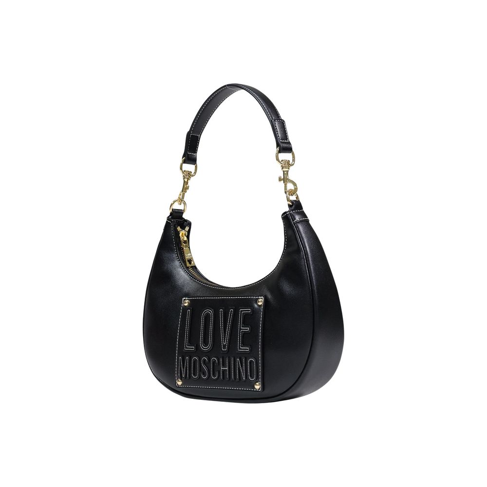 Sac à main Love Moschino noir en polyéthylène