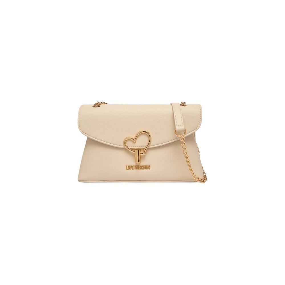 Love Moschino Beige Handbag for Women