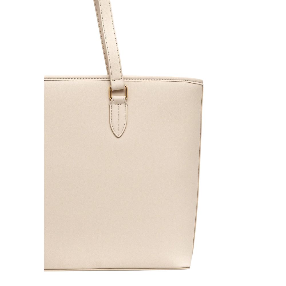 Sac à main Love Moschino beige en polyéthylène