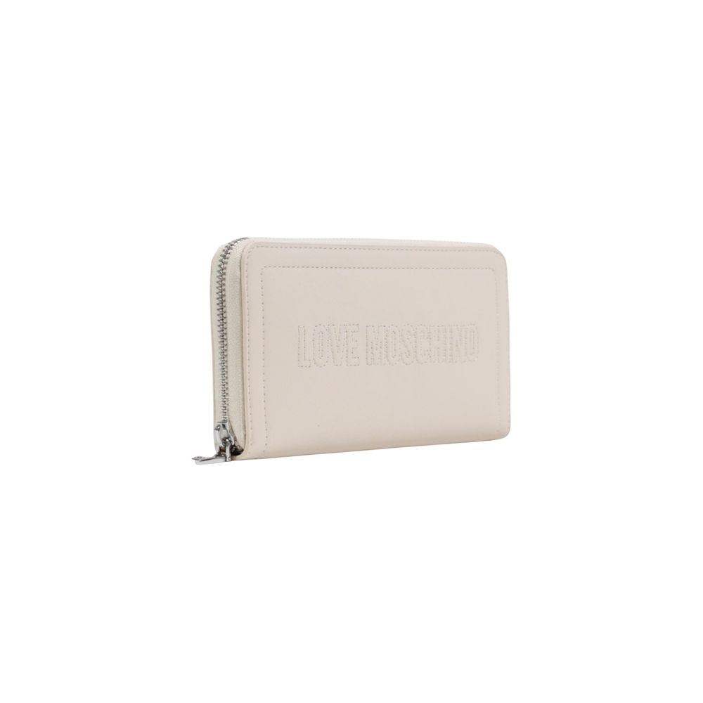 Love Moschino Beige Wallet for Women alternate view