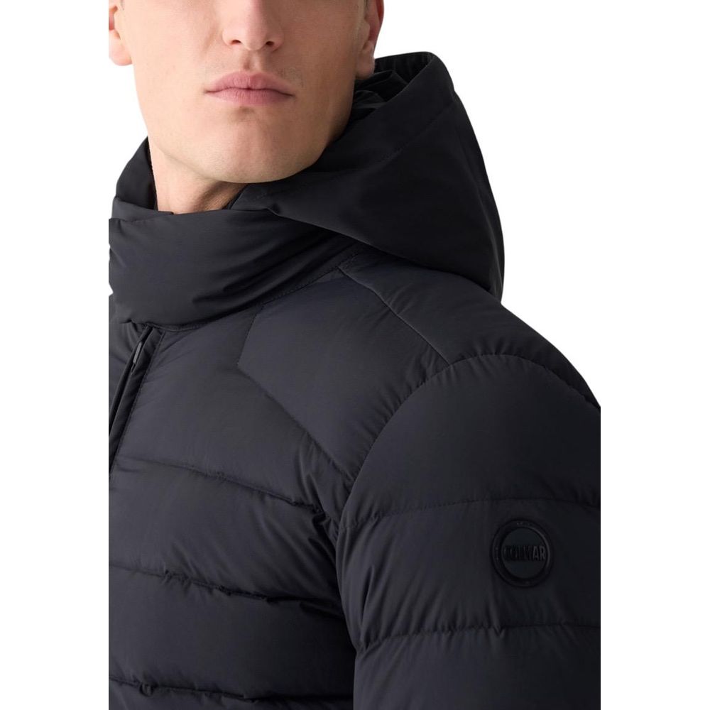 Colmar Originals Black Coat for Men side view
