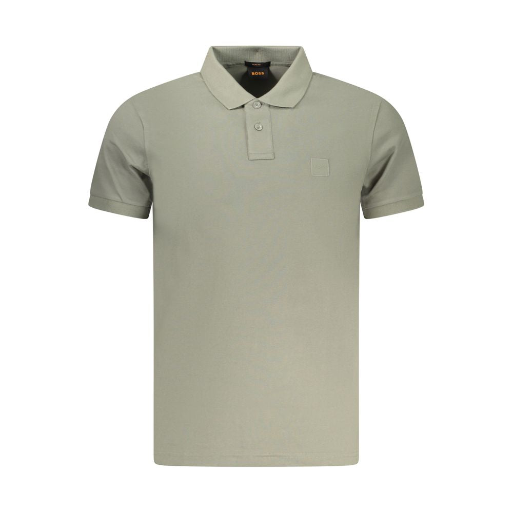 Hugo Boss Green Polo Shirt for Men