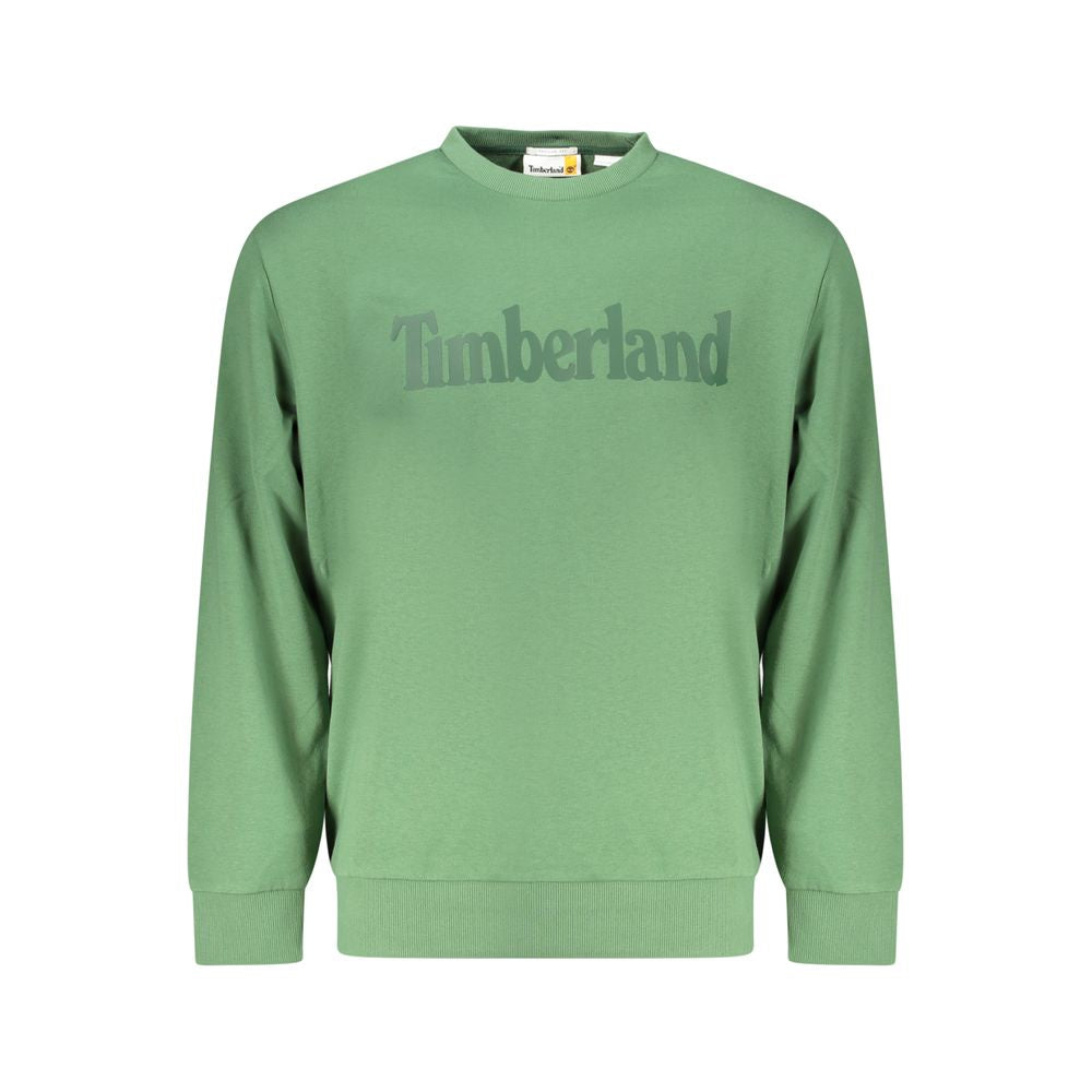 Sweat-shirt Timberland en coton vert pour homme