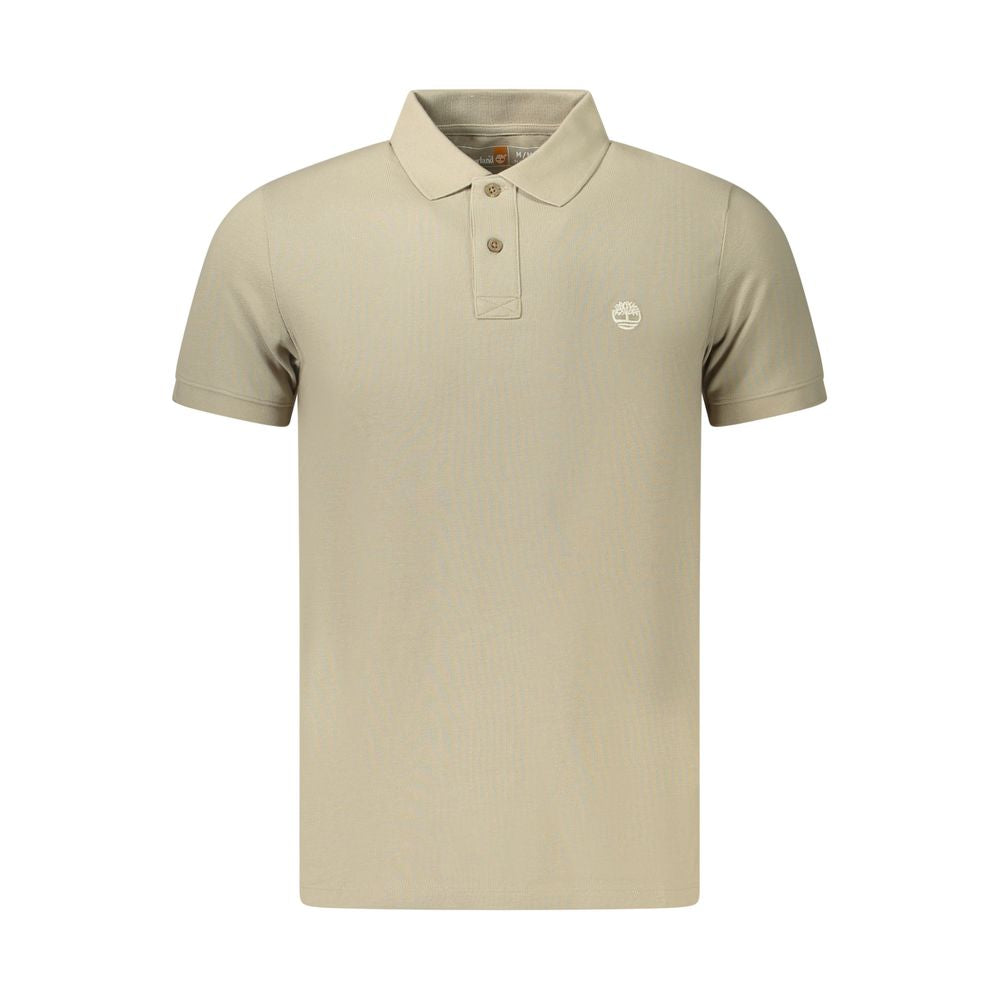 Polo Timberland en coton beige pour homme