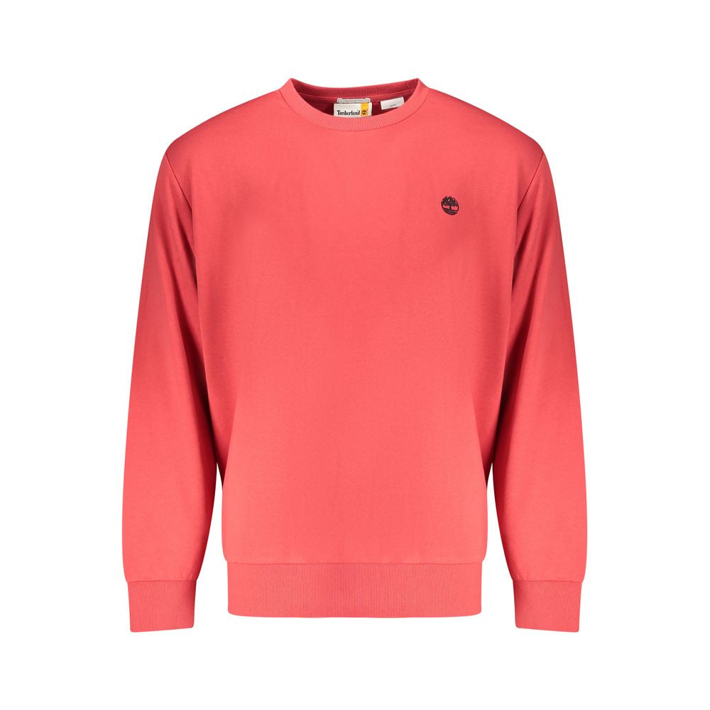Timberland "Sweat-shirt en coton rouge pour homme"