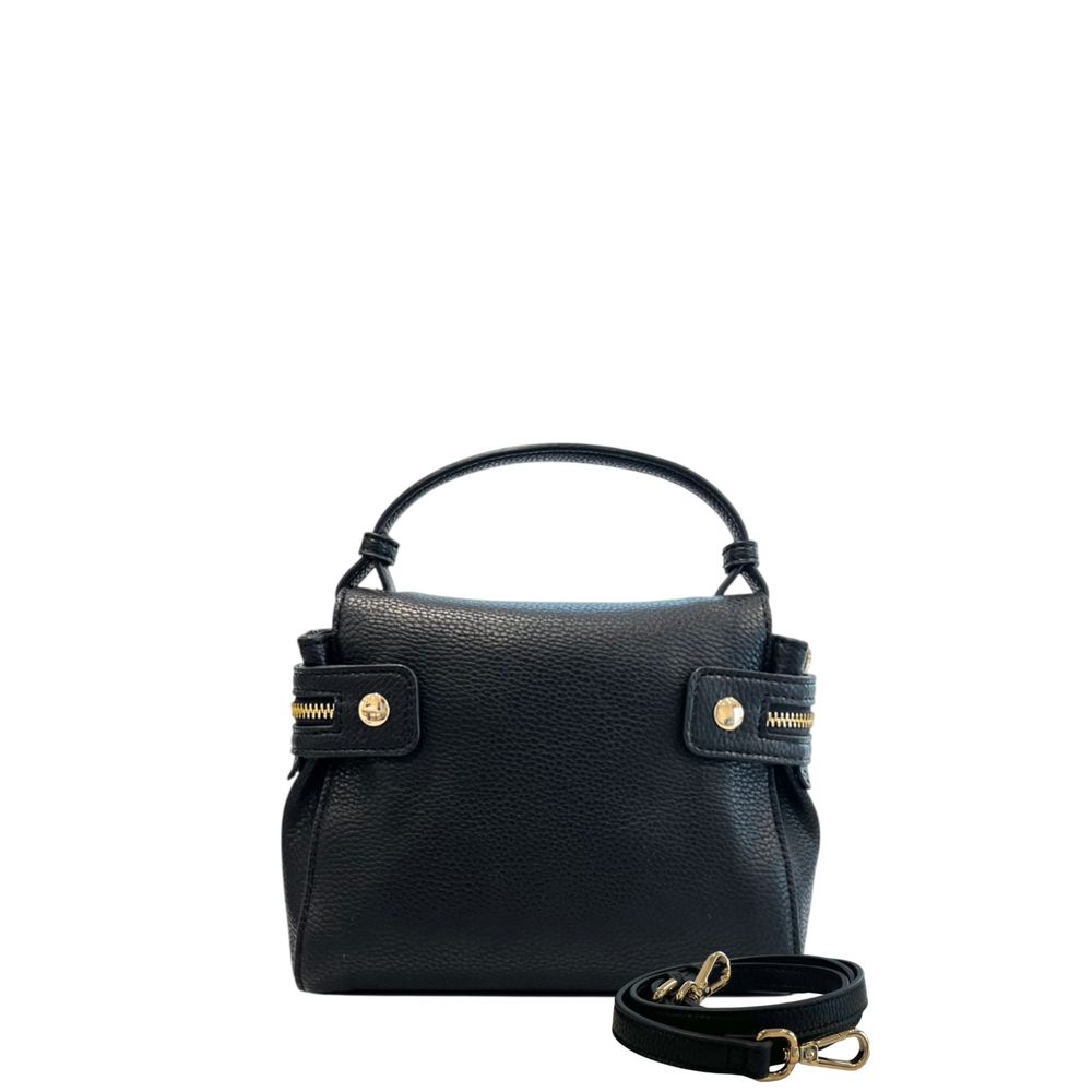 Sac à main noir en similicuir Twinset pour femme
