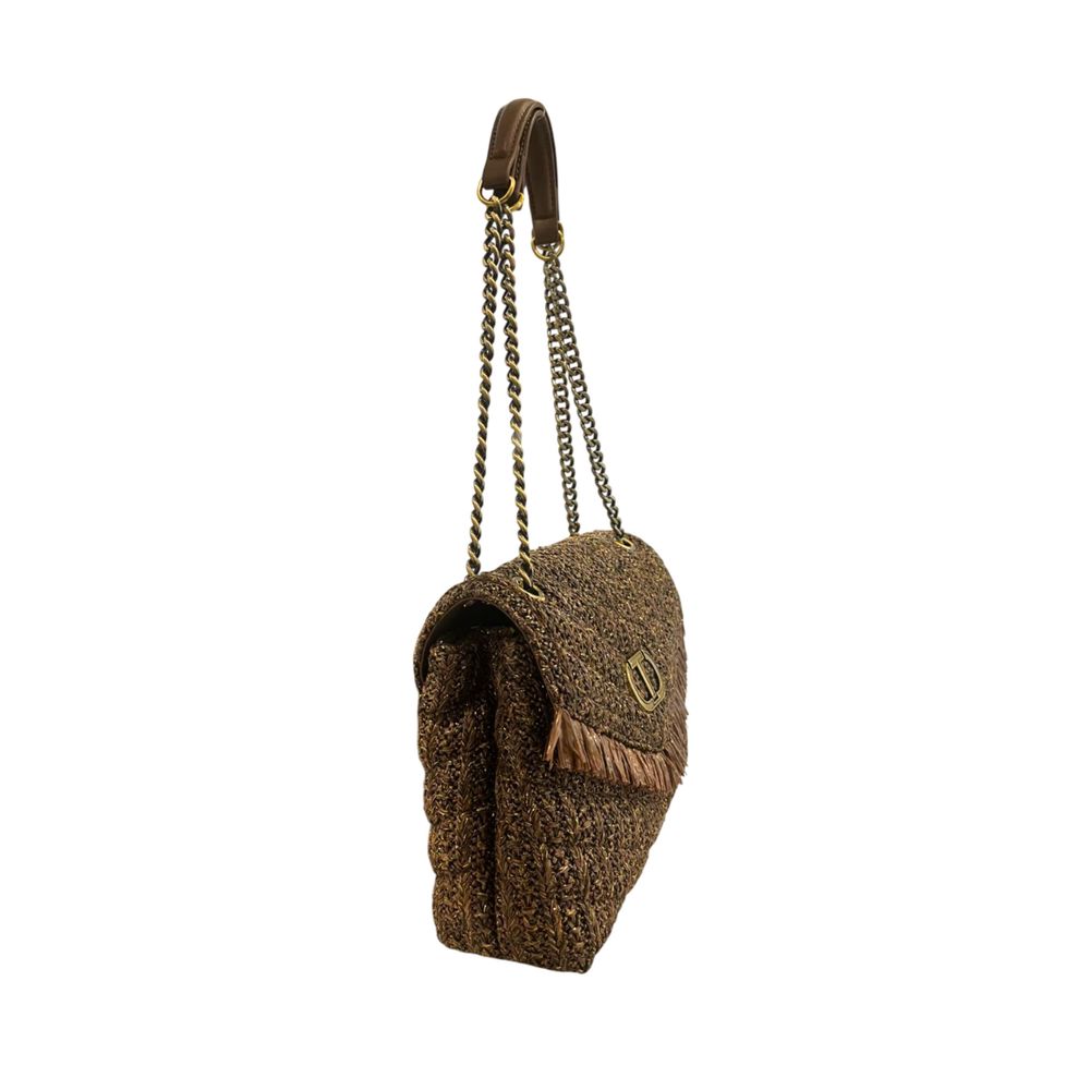 Sac bandoulière femme Twinset marron en polypropylène