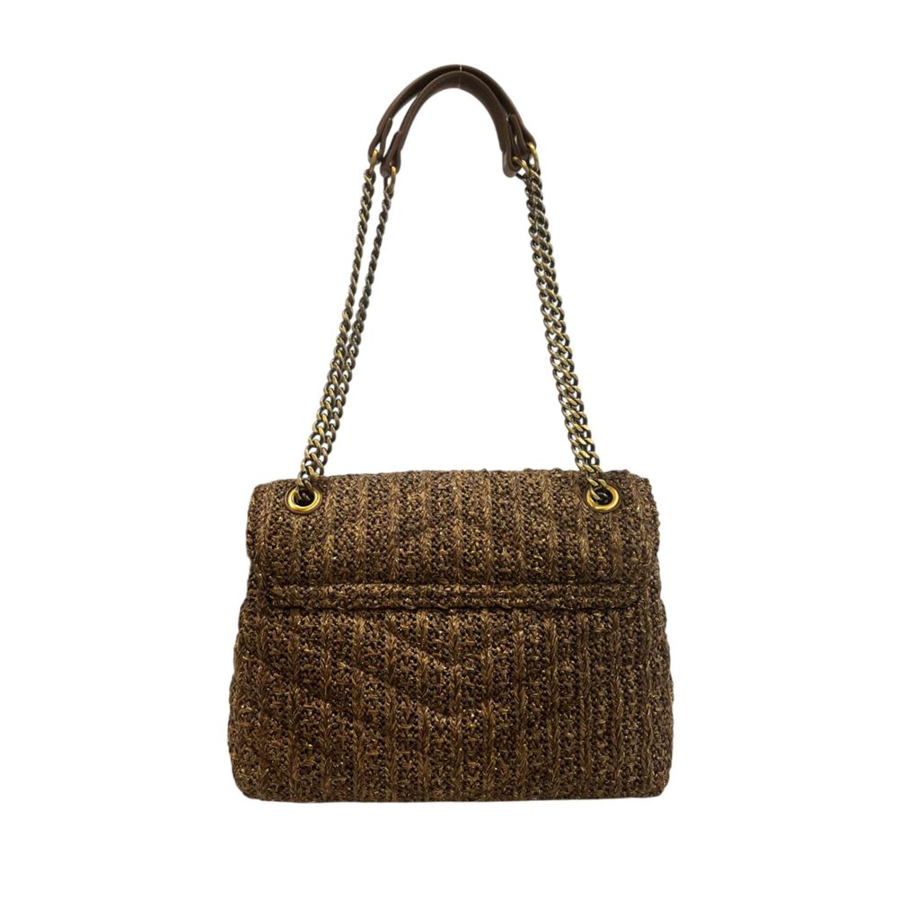 Sac bandoulière femme Twinset marron en polypropylène