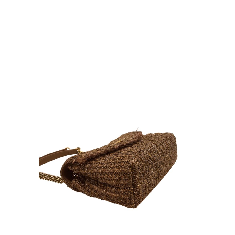 Sac bandoulière femme Twinset marron en polypropylène