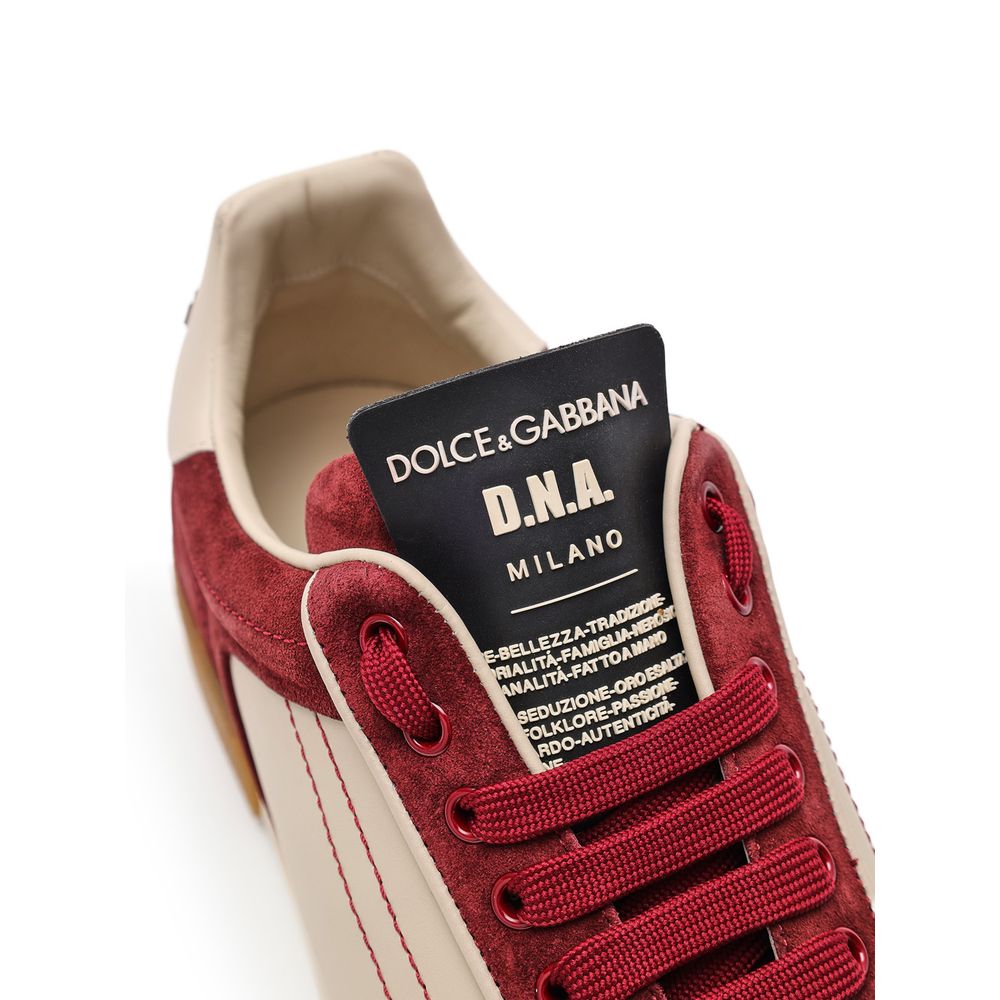 Dolce & Gabbana Blue Low Top Sneakers for Men additional view