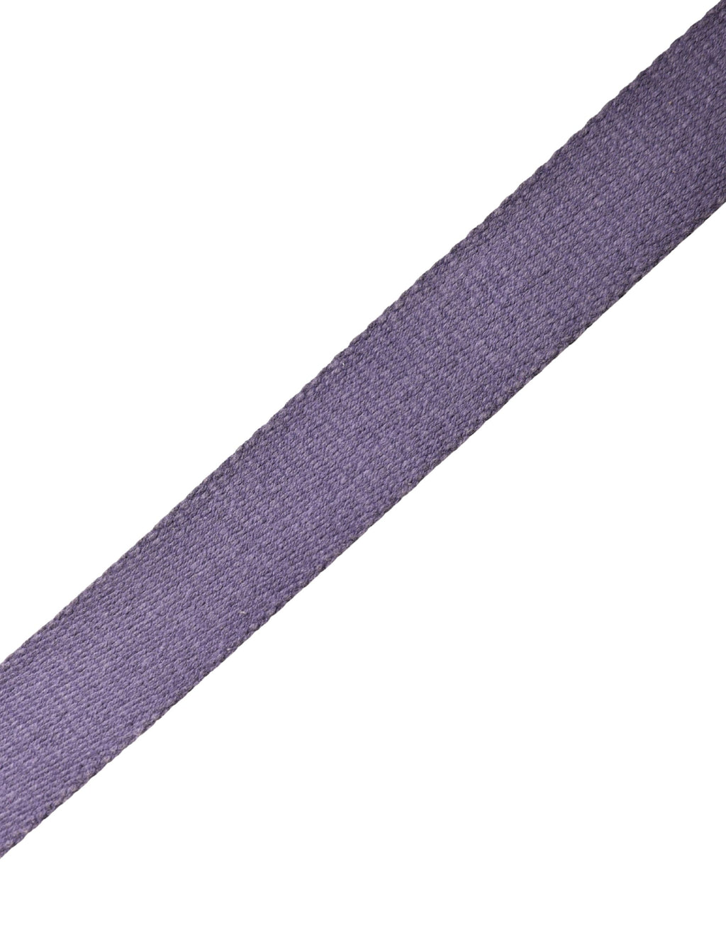 Ceinture Ermanno Scervino homme en toile violette et boucle en métal argenté