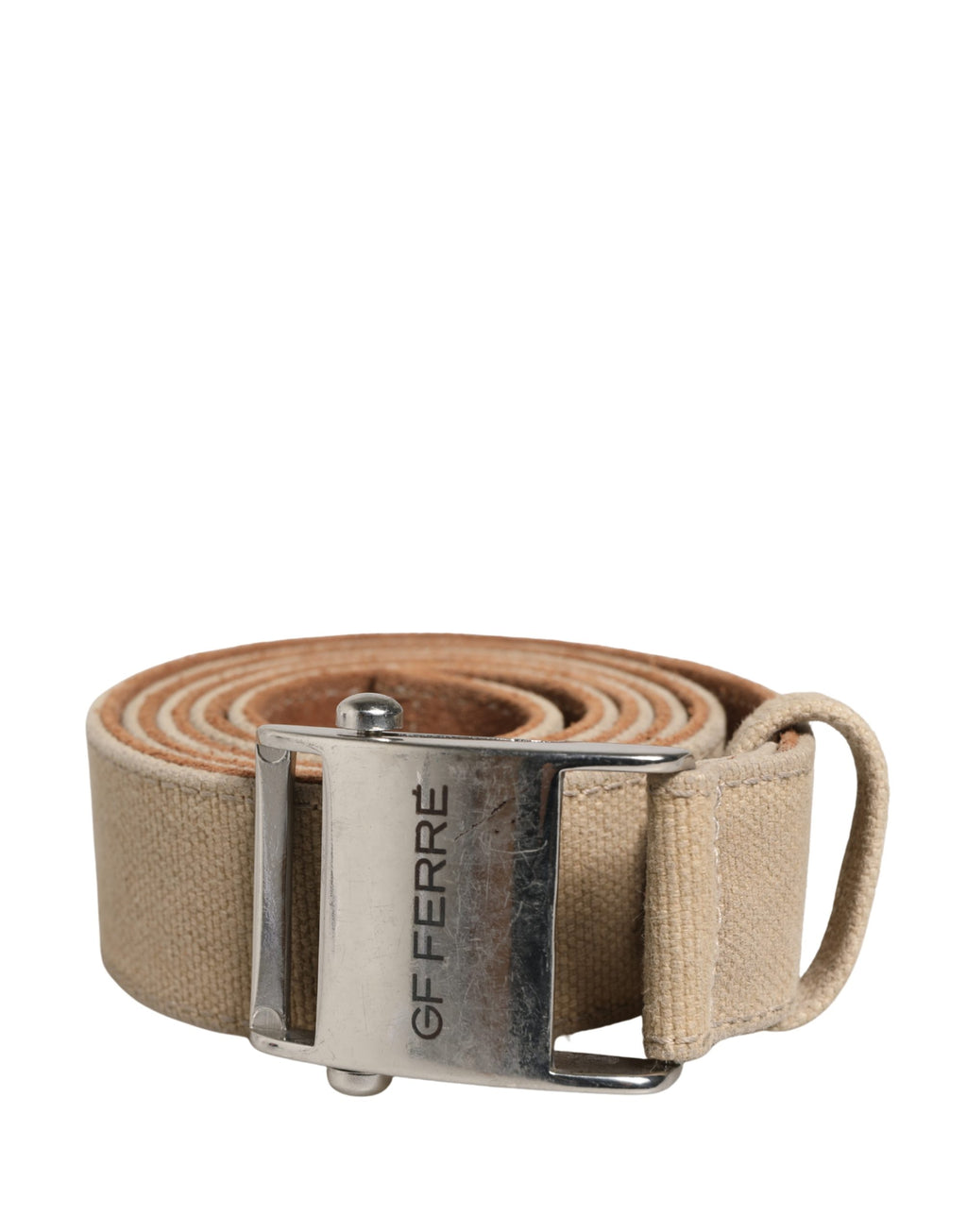 GF Ferre Beige Belt for Men alternate view