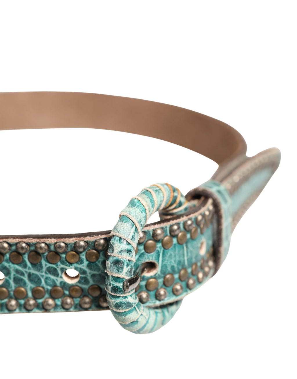 Scervino Street Green Belt for Women side view