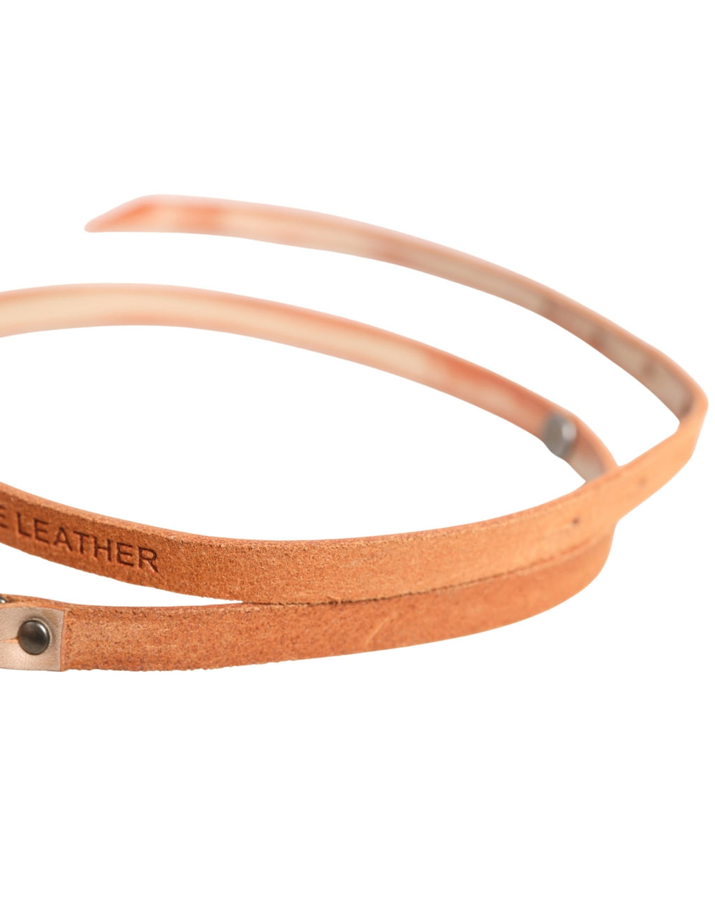 Ceinture fine Scervino Street pour femme, orange, avec boucle en métal argenté