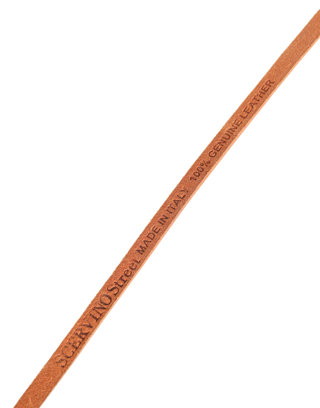 Ceinture fine Scervino Street pour femme, orange, avec boucle en métal argenté