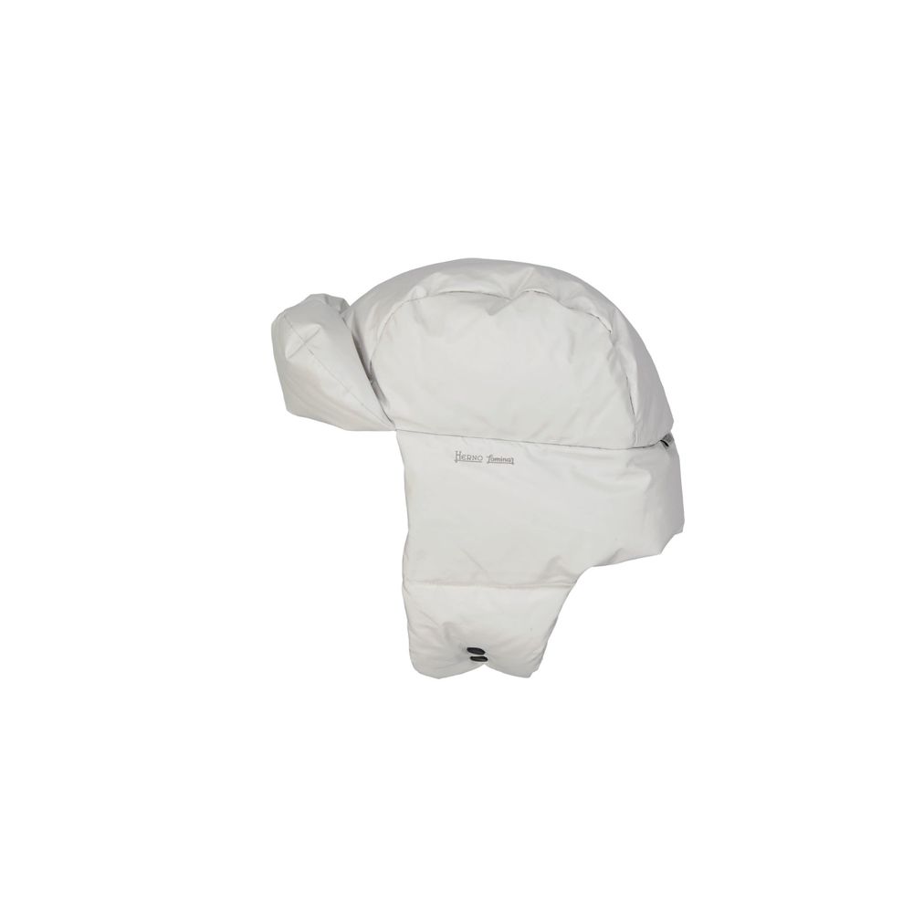 Herno White Polyester Hat