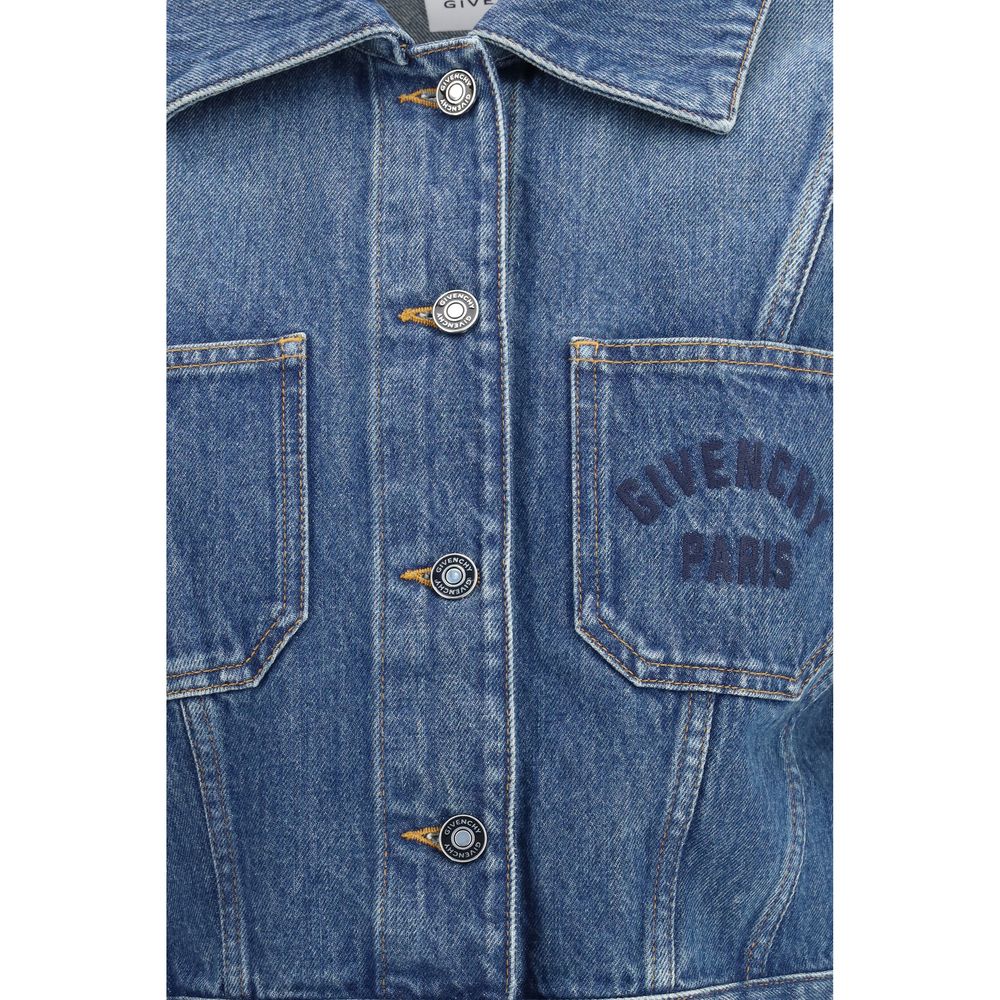 Givenchy Blue Denim Jackets for Women detail view