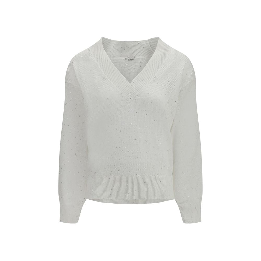 Brunello Cucinelli White T-Shirt for Women