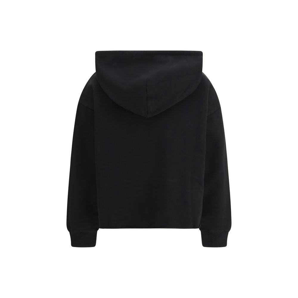 MM6 Sweat-shirt en Coton Noir