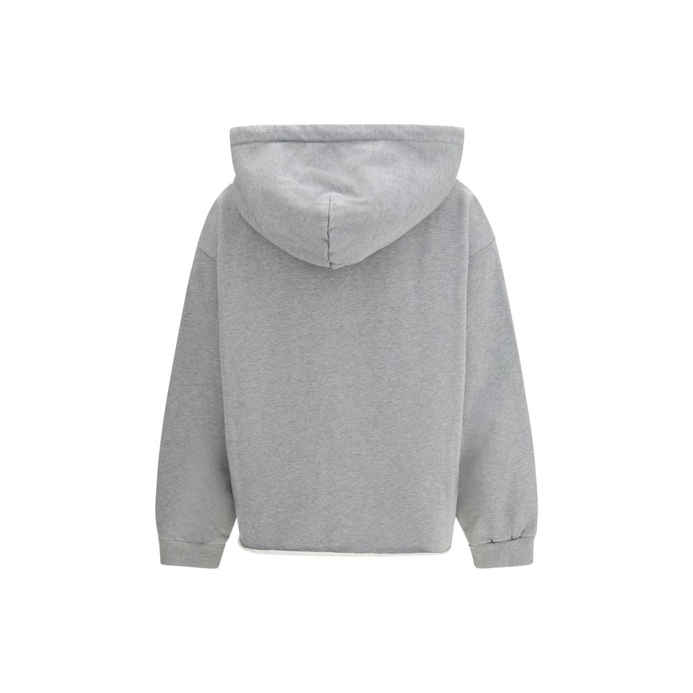 Sweat-shirt MM6 gris en coton