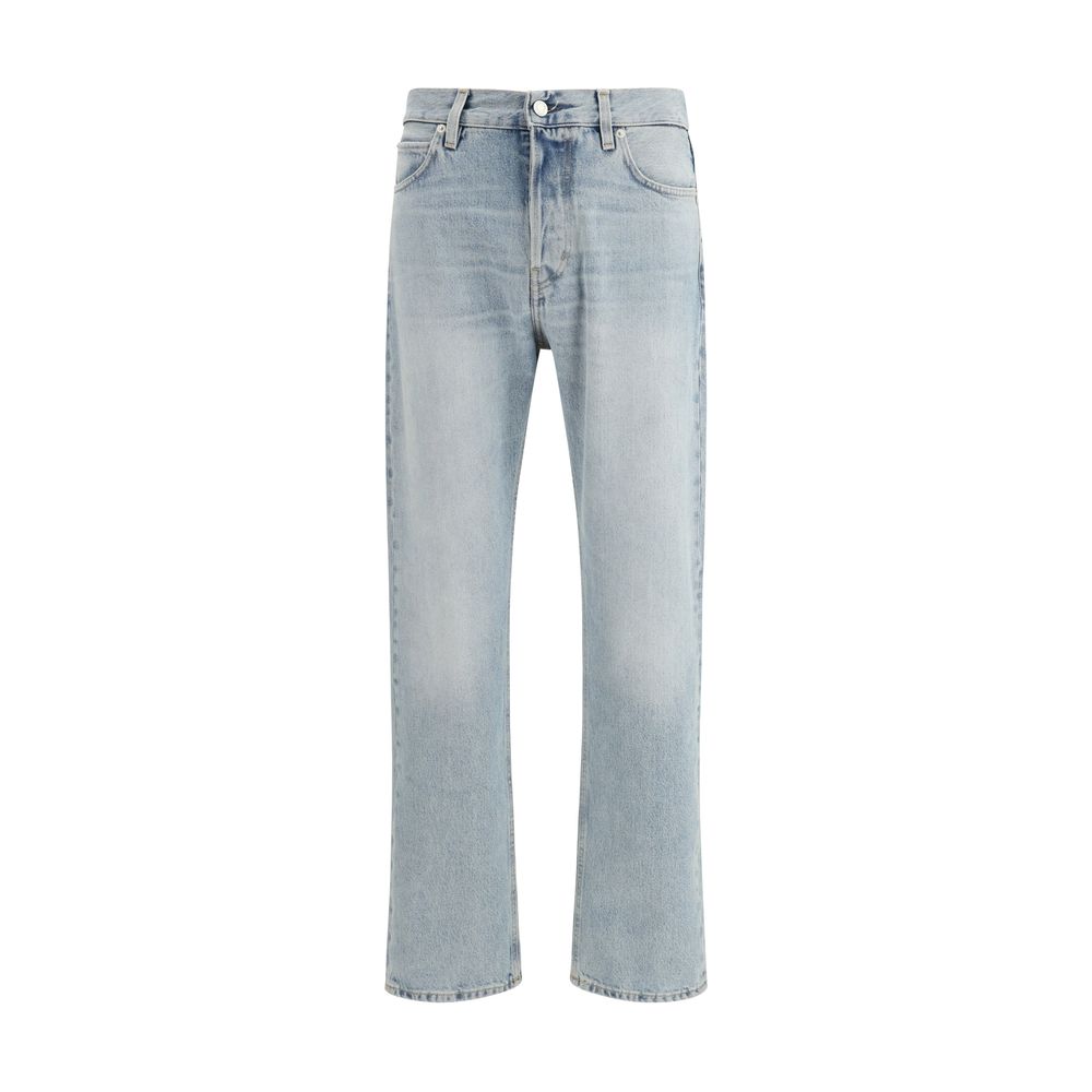 Jean droit Haikure en coton bleu