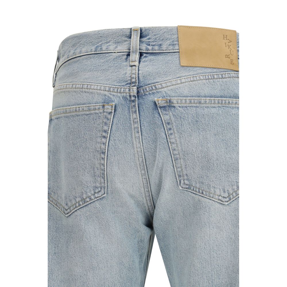 Jean droit Haikure en coton bleu