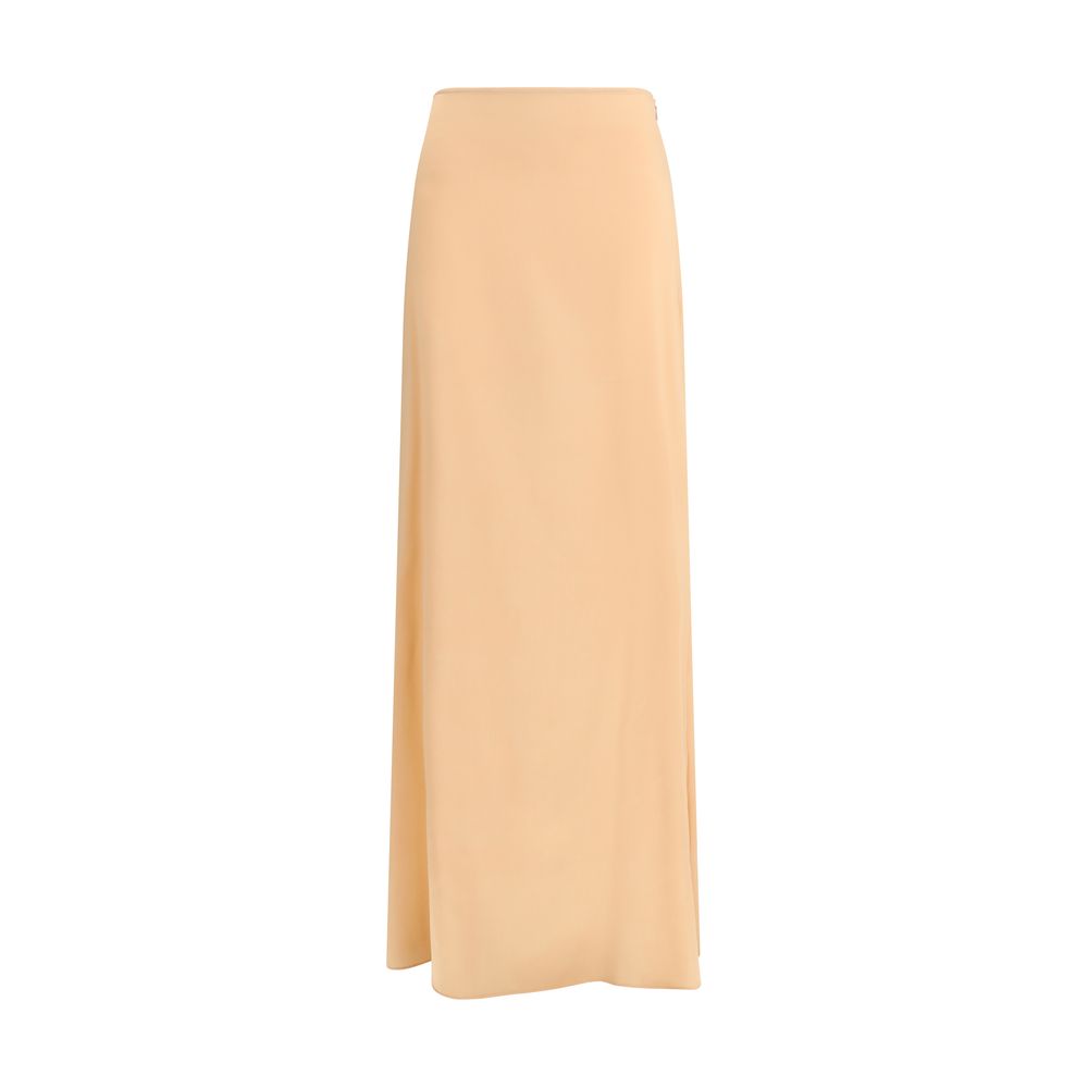 Kristina Ti Orange Long Skirt for Women
