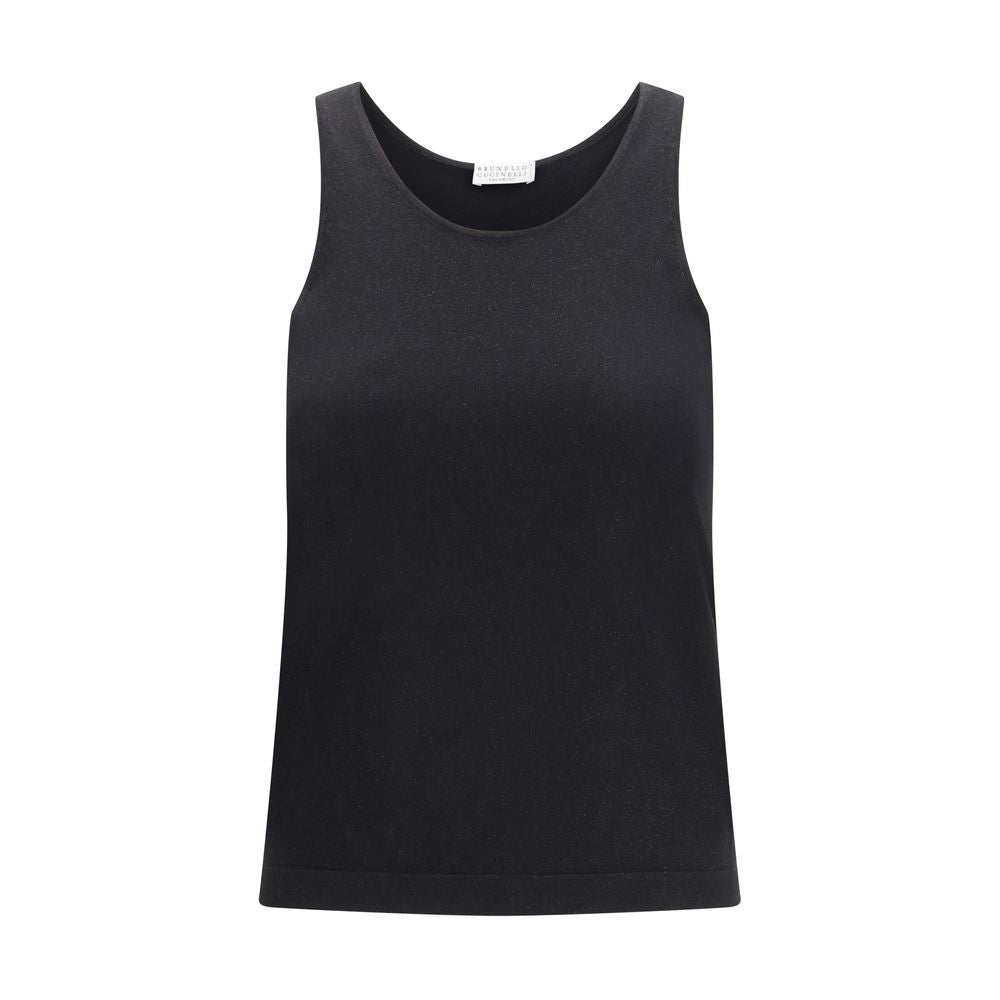 Brunello Cucinelli Black Tank Tops T for Women