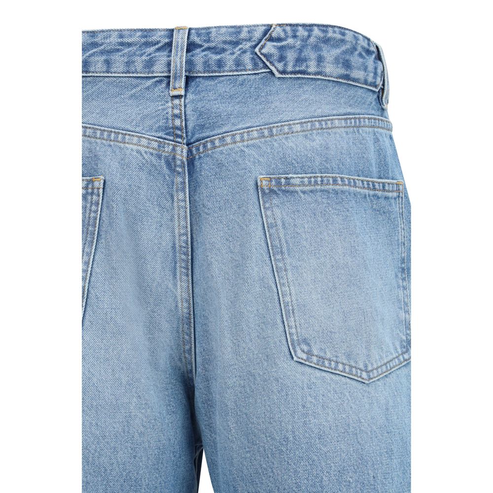 Jacquemus Blue Jeans for Men detail view